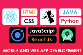develop pwa or hybrid native apps using react, react native