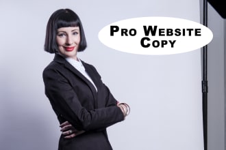 write pro copy for your entire website