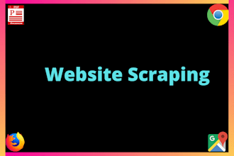doing scraping from any website