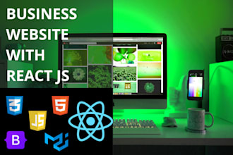develop stunning react website as your react developer
