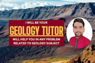 be your geology tutor