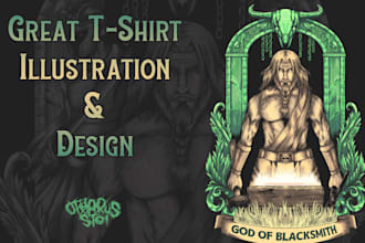 make great t shirt illustration design