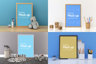 create eye catching frame mockup for your image or photo