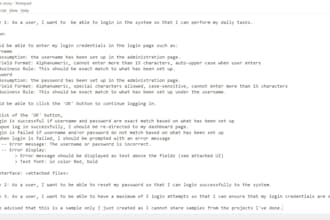 prepare user stories as requirements or do functional testing