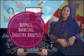 do business and industry research for blogs and articles
