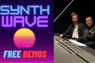 produce retro 80s synthwave, chillwave or vaporwave music