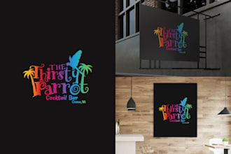 design your custom logo and 3d mockup