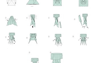create easy DIY origami paper art for kids