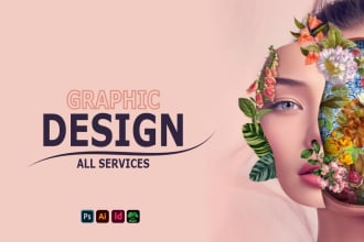 design an awesome graphic design, redesign vector artwork, digital art