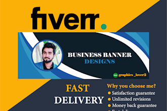 design amazing banners for your business
