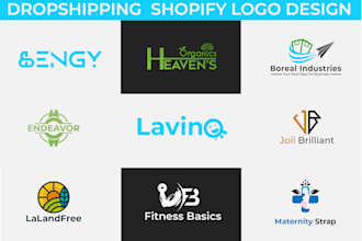 design dropshipping logo for your shopify store