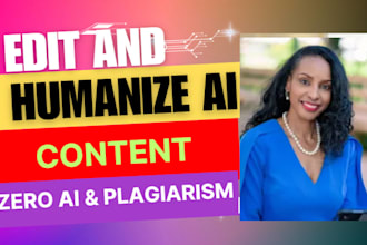 manually rewrite, humanize ai content, edit books, and proofread any document
