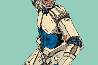 your comic book character