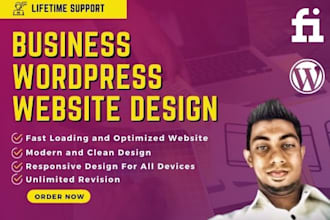 create a business wordpress website for your business