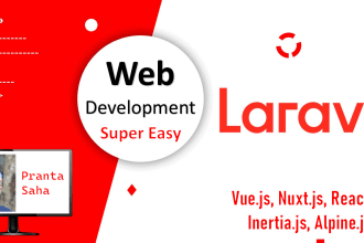 fix and develop laravel and vuejs app