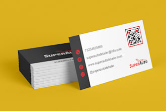 do an awesome amazing business card design