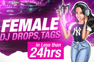 record urban female dj drops tag in 24hrs or less