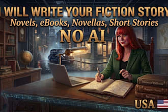 write an amazing fiction story no ai