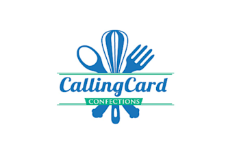 design calling card confections logo