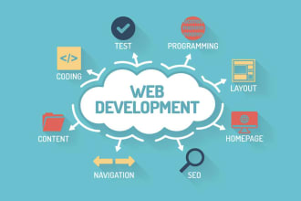 link API to build a website in json php