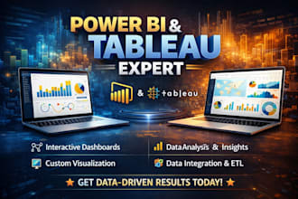 interactive power bi and tableau dashboards