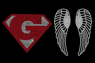 rhinestone design and template for you