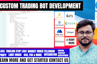 develop custom binance trading bots for futures trading