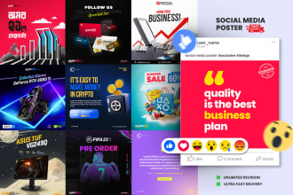 design engaging instagram post story ads banner carousel