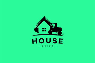 do modern minimalist logo design for business with copyrights