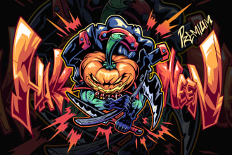 design graffiti street art for your clothing merchandise