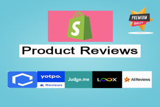 do import bulk review to your shopify store