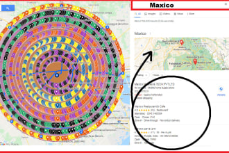 do 25000 google maps for local seo citations, USA uk canada aus uae india