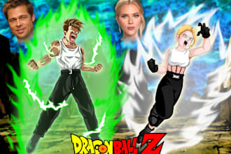 draw you in dragon ball style