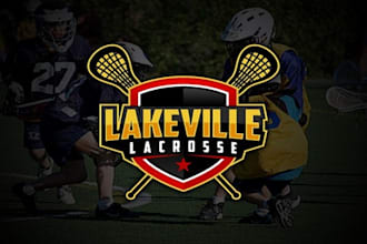 design lakeville lacrosse logo in 1 day