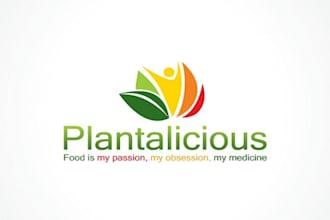 design plantalicious logo in 1 day