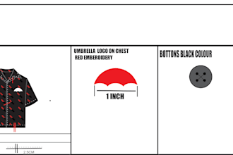 create fashion  tech pack and pattern for manufacture