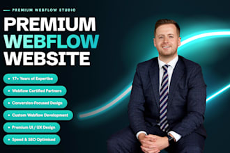 create your webflow custom shopify website