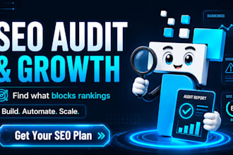 perform a complete SEO audit and growth strategy
