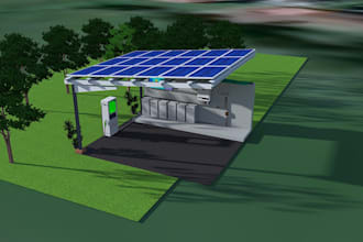 design grid tie and off grid solar pv system