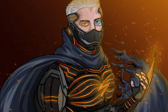 turn you into a superhero illustration