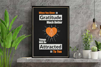 design printable motivational quote canvas art canvas art