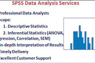analyze data using spss