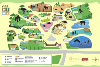 draw a high resolution event map vector illustration
