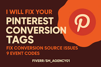 install pinterest tag with all conversion tracking events