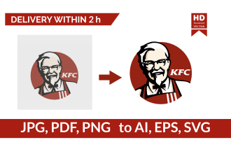 quick logo redesign, edit, fix or update
