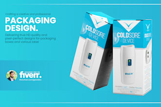 design custom product packaging and labels professionally