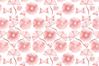design seamless repeat vector pattern for wallpaper