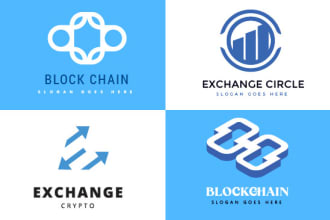 do bitcoin, blockchain, gold, and silver cryptography logo