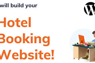 build hotel booking websites and appointments in wordpress