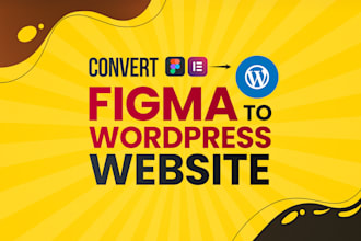 convert figma design to wordpress website